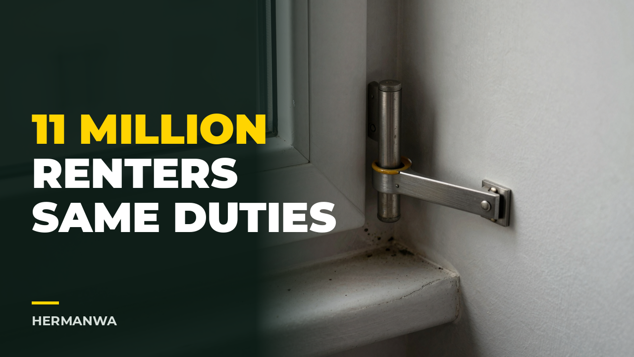 11 million renters, one set of duties for you