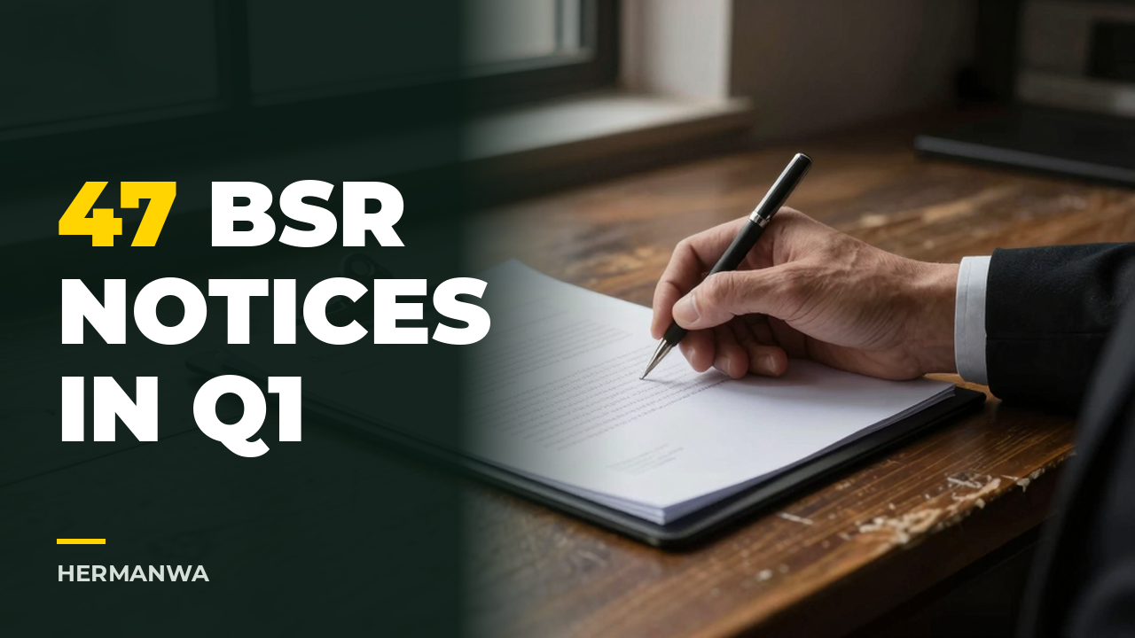 47 BSR Compliance Notices in Q1. The Regulator Isn't Asking Nicely.