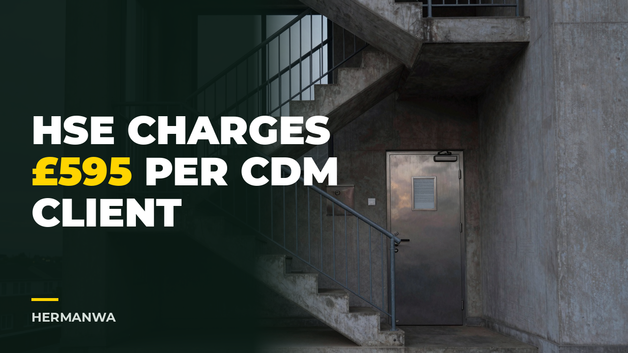 £595 a head: the CDM client course fee