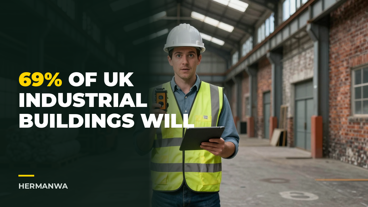 69% of UK Industrial Buildings Will Miss the 2031 MEES Deadline — Here's the Retrofit Cost Per Sqm