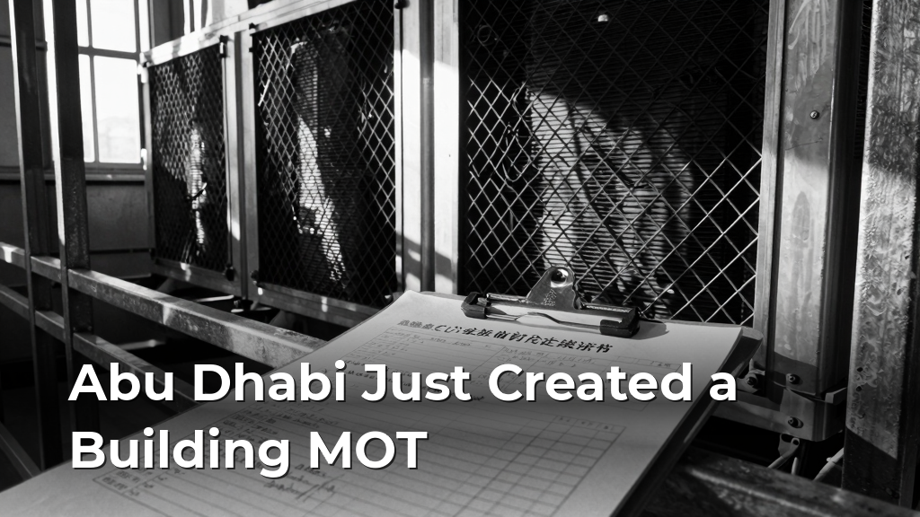 Abu Dhabi Just Created a Building MOT