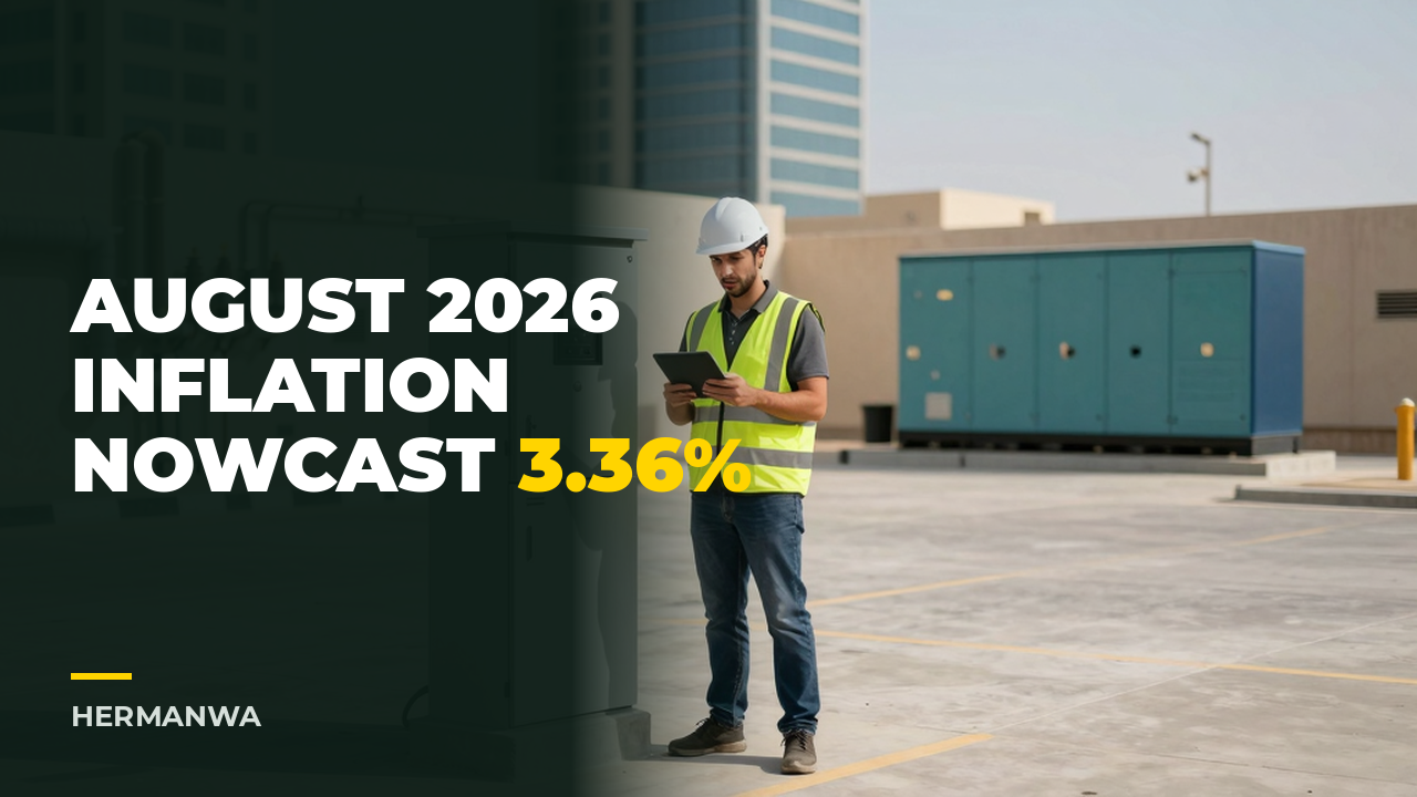 August 2026 Inflation Nowcast at 3.36%—Your Energy Contract Renews Into This