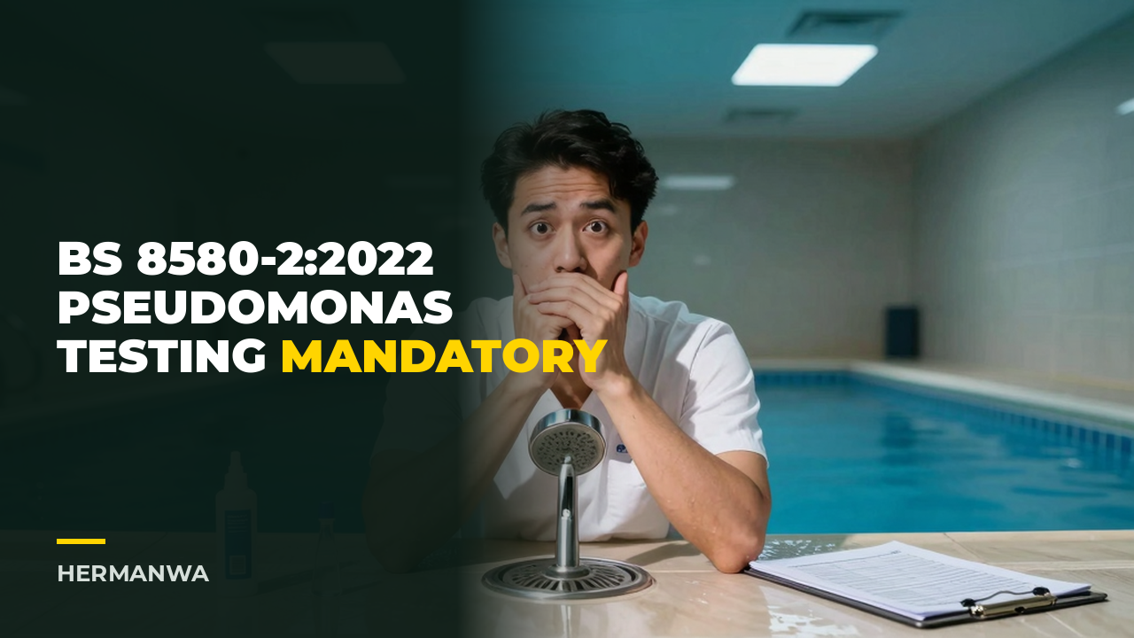 BS 8580-2:2022 Just Made Pseudomonas Testing Mandatory in Your Hotel—Here's What It Costs to Comply