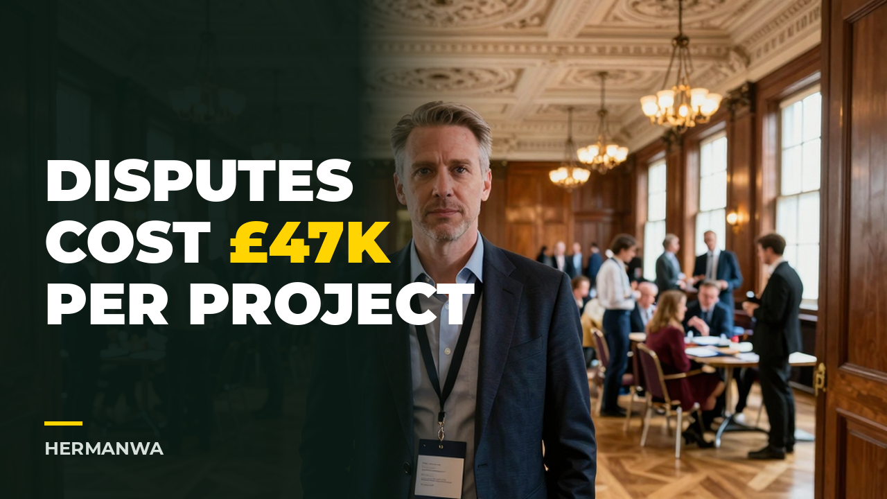 Construction Disputes Cost £47K Per Project — What You'll Learn at London's Conflict Avoidance Conference