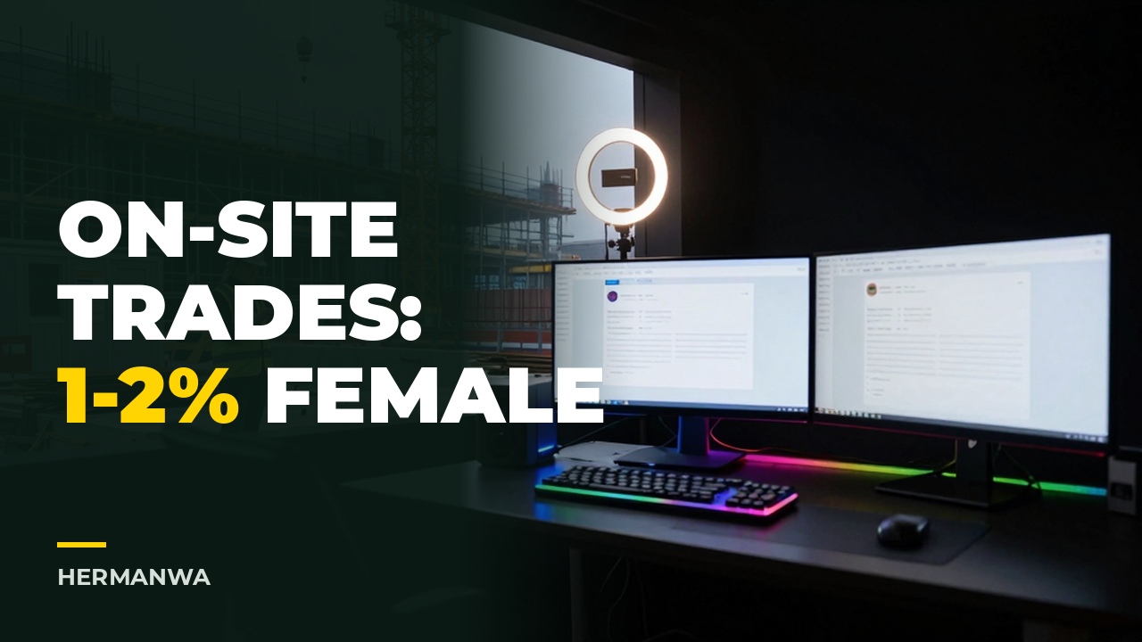 UK Construction Is 15% Female. On-Site Trades: 1–2%. Your Contractor Pipeline Just Got Regulated.