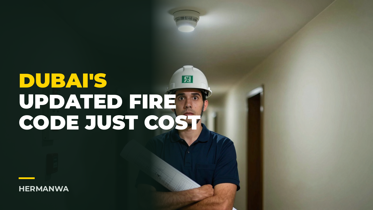 Dubai's Updated Fire Code Just Cost You: What Facility Managers Must Change by Q2 2026