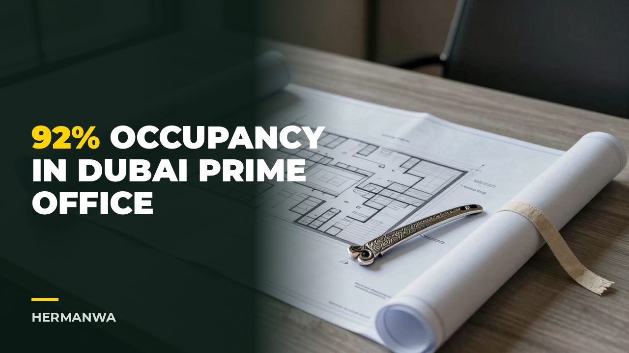 92% Occupancy in Dubai's Prime Office. Your Rents Haven't Moved. Here's Why.