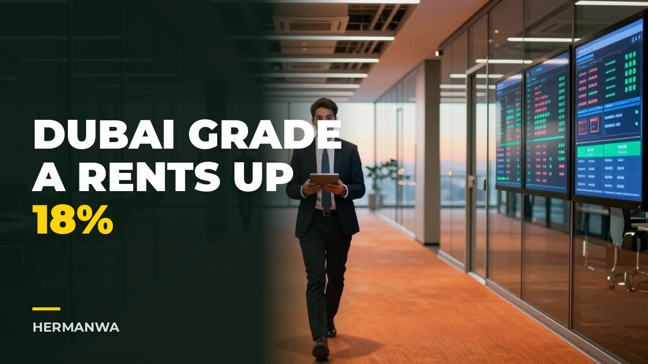 Dubai Office Rents Up 18% YoY — Your Building Systems Aren't Ready for the Tenant Surge