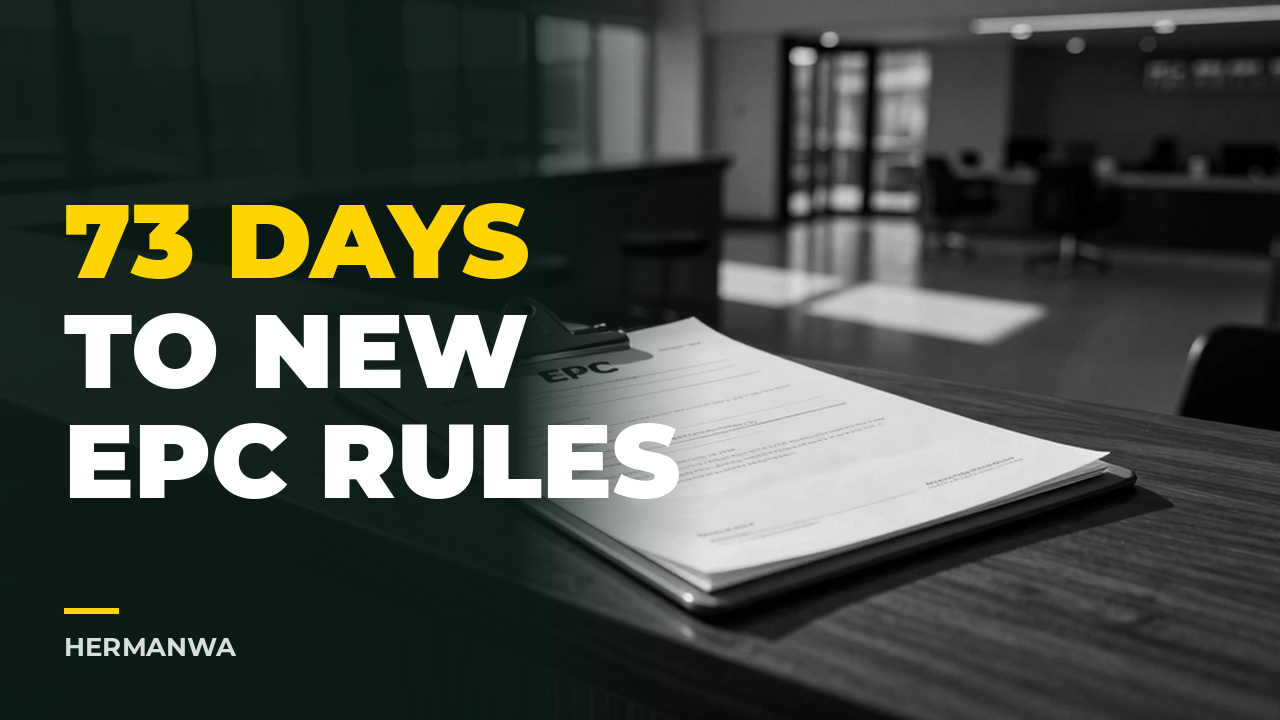 EPC Rules Just Tightened. 73 Days Until It Matters.