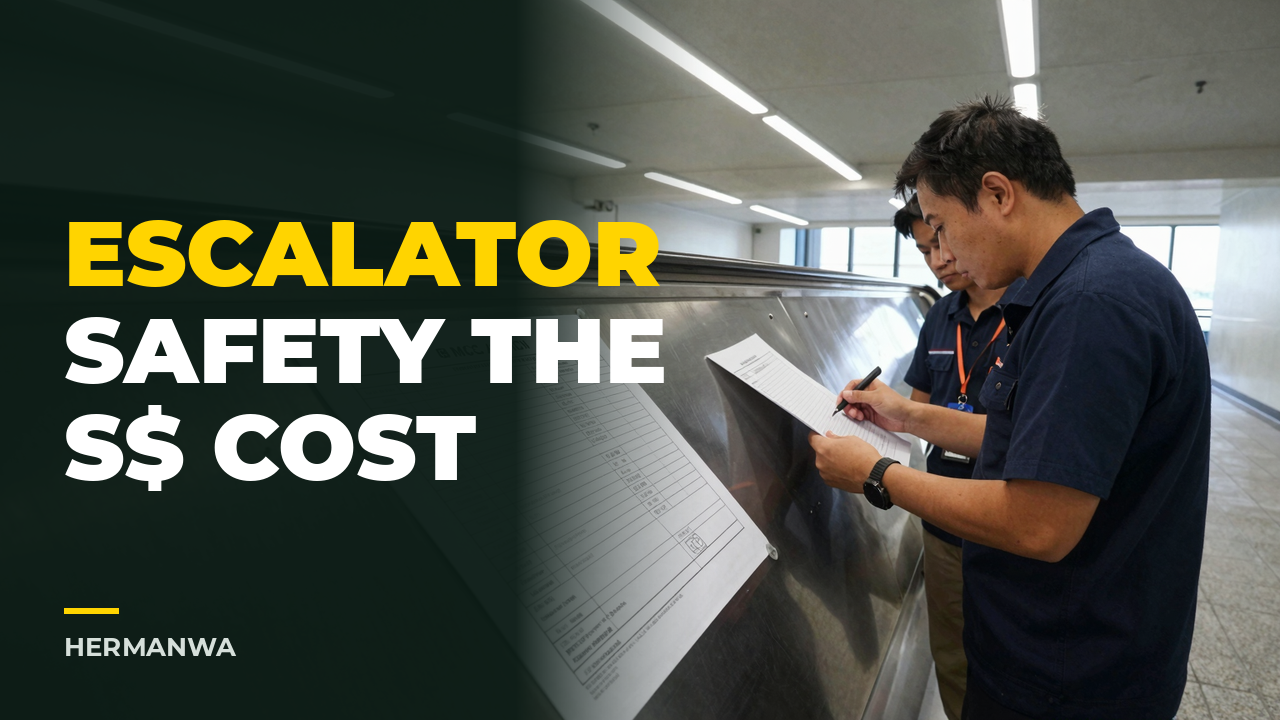 Escalator safety: the S$ cost of a missed inspection
