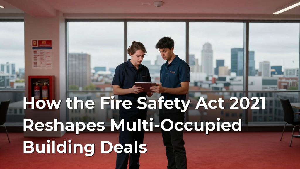 How the Fire Safety Act 2021 Reshapes Multi-Occupied Building Deals