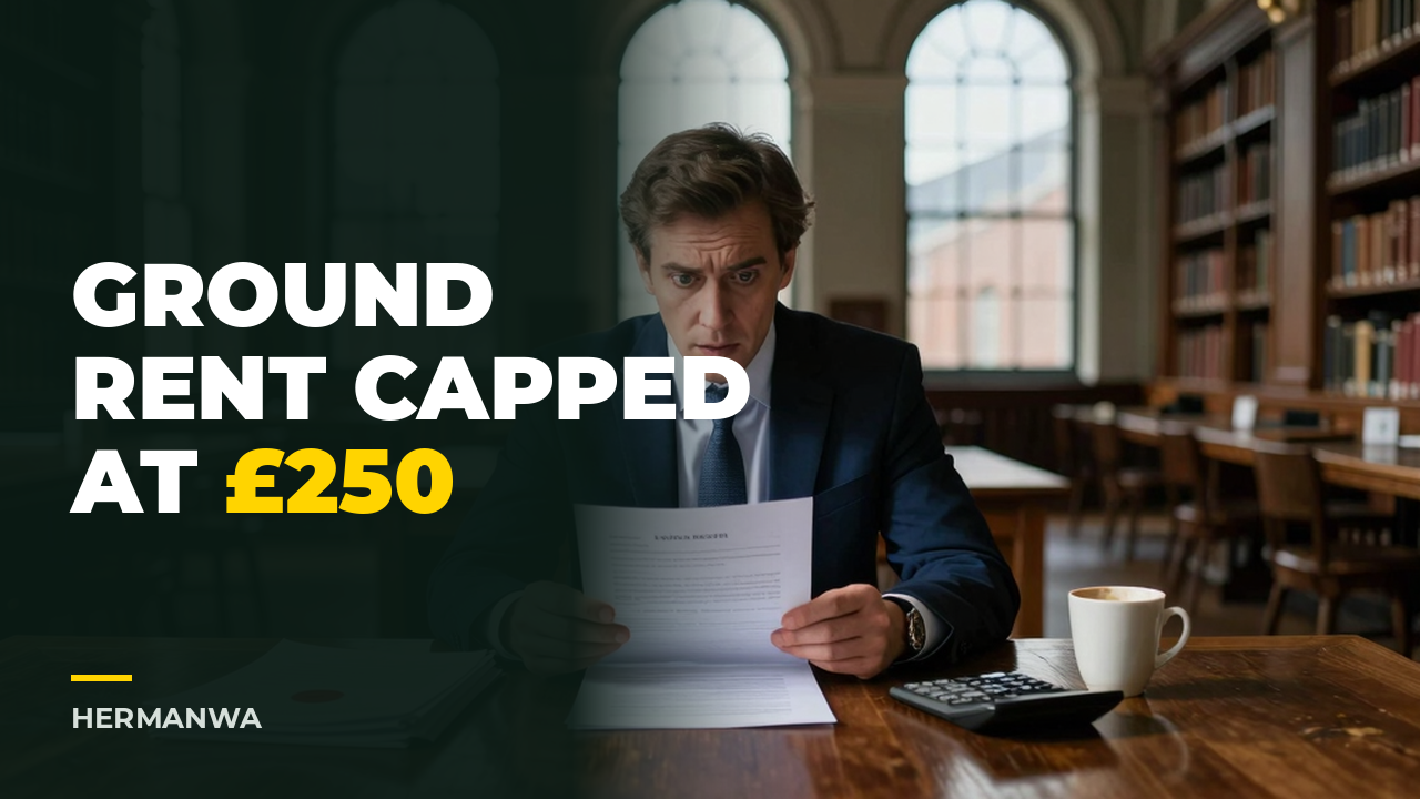 Ground Rent Capped at £250. Your Leasehold Portfolio's Exit Price Just Changed.