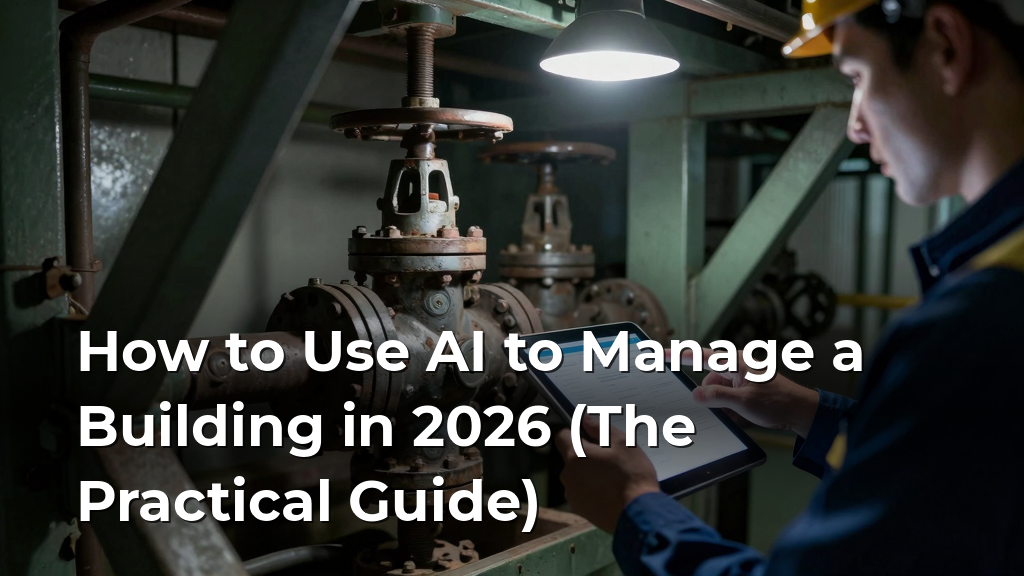 How to Use AI to Manage a Building in 2026 (The Practical Guide)