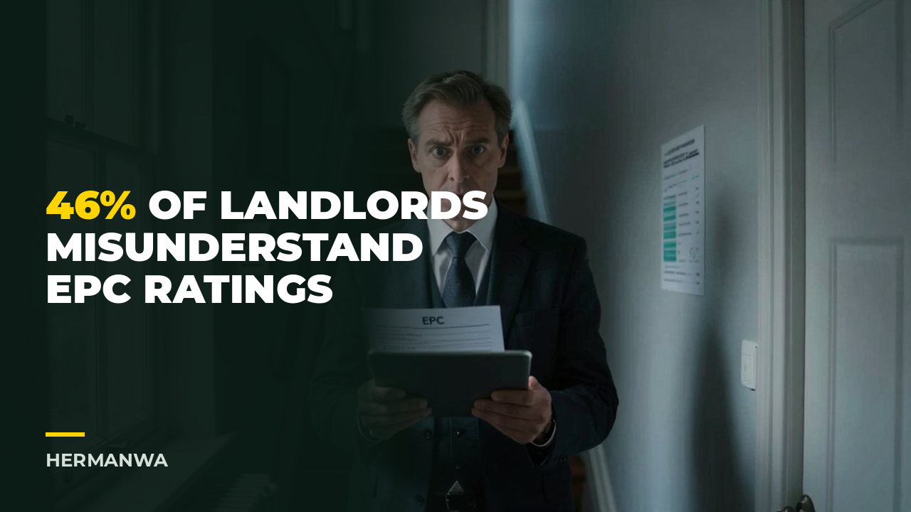 46% of Landlords Don't Understand EPC Ratings. The 2030 Deadline Just Became Their Problem.