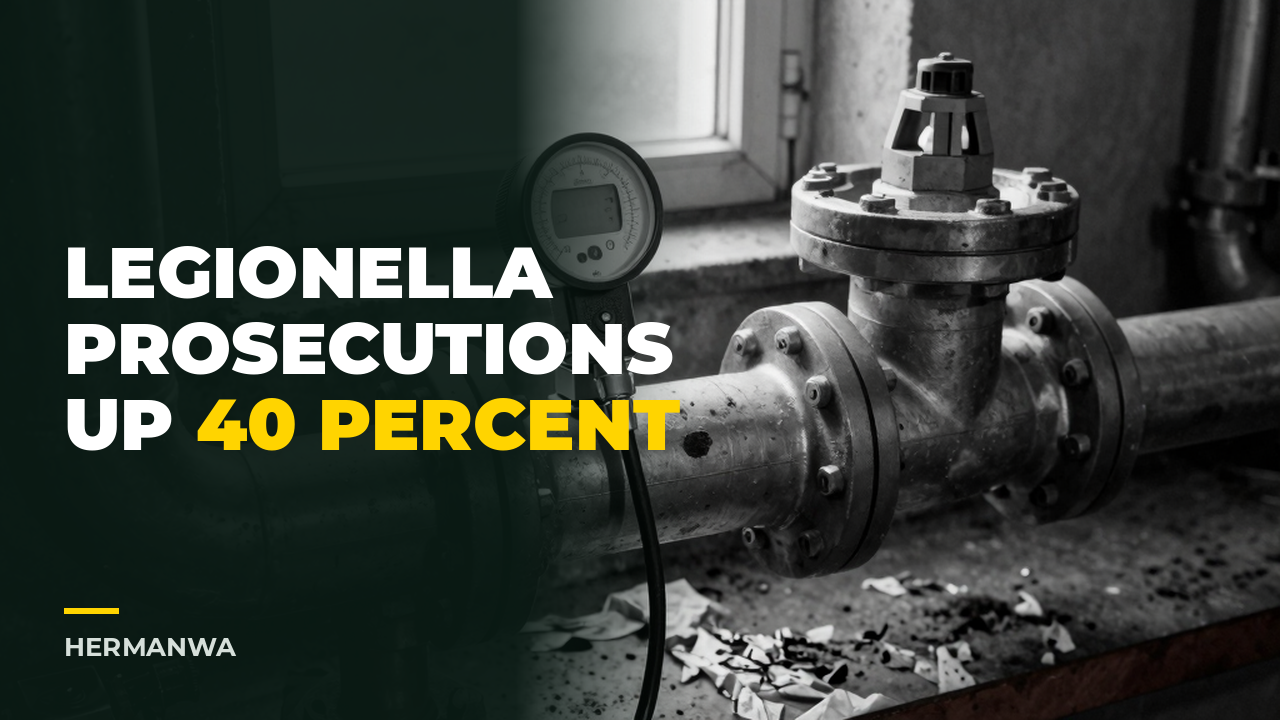 Legionella Prosecutions Up 40%. Two Managers Went to Prison.