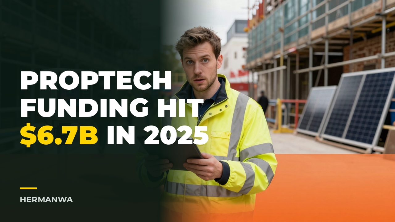PropTech Funding Hit $6.7B in 2025 — Here's Why Your Next Retrofit Just Got More Competitive