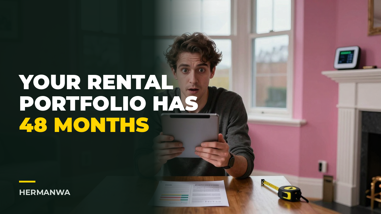 Your Rental Portfolio Has 48 Months and £10,000 per Property — October 2030 EPC C Deadline Just Started Ticking