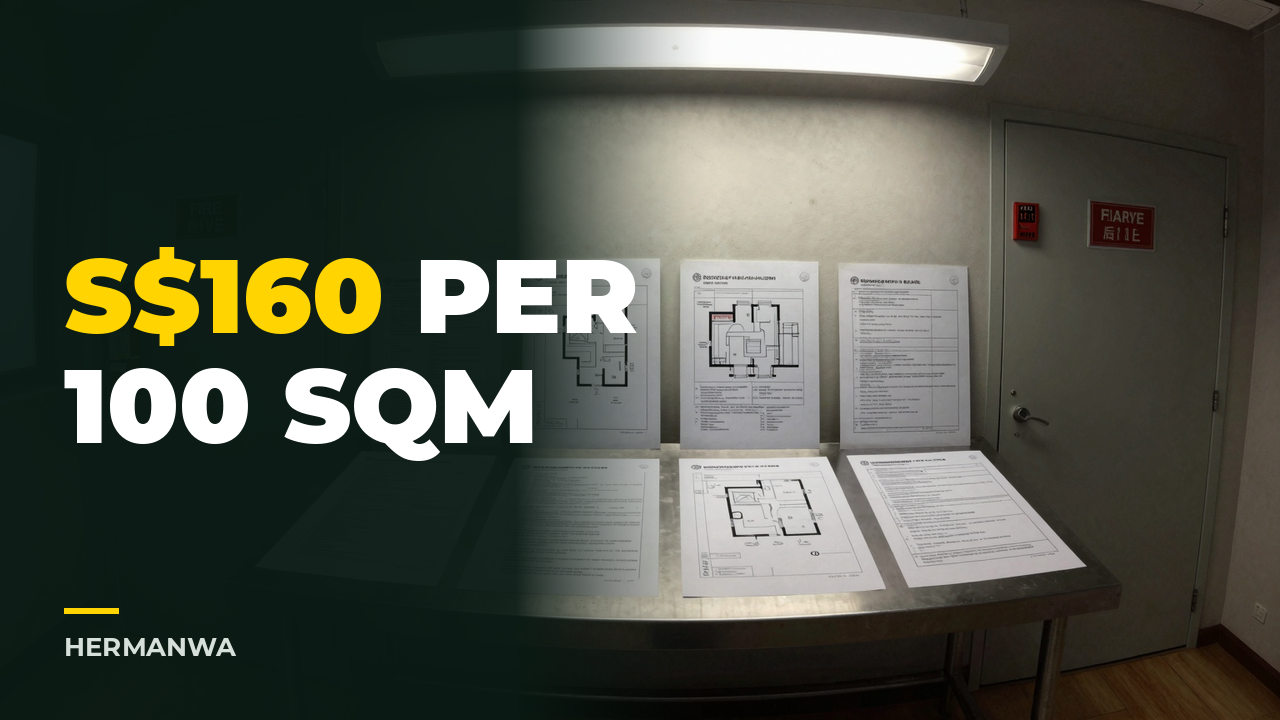 S$160 per 100 sqm: Fire safety works and TFPs in Singapore