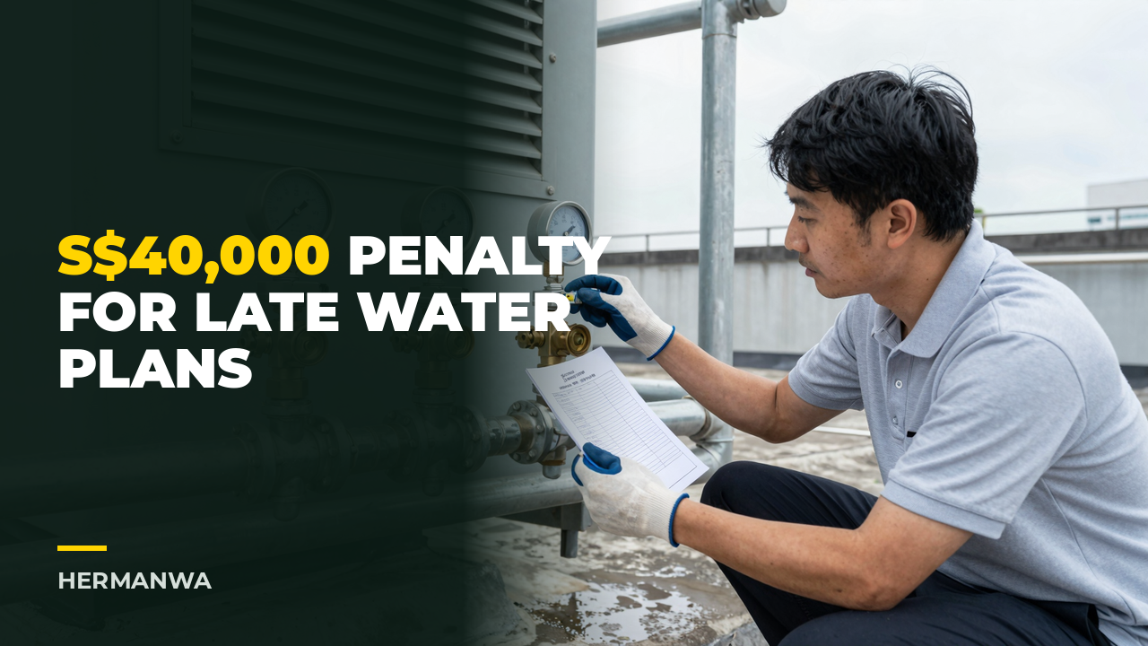 S$40,000: who owns water efficiency compliance in an MCST condo?