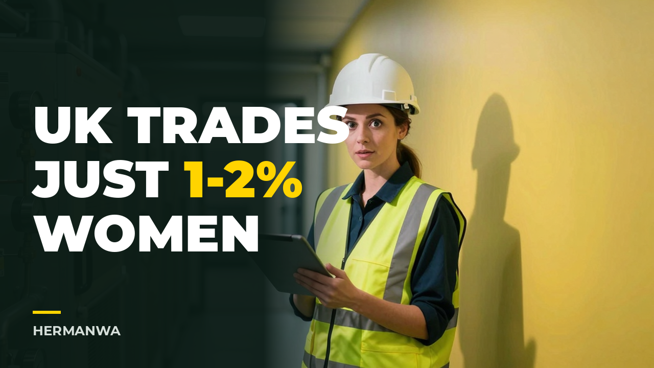 UK Construction Is 15% Women, 1-2% Trades. Your Chief Engineer Pipeline Just Got Tighter.