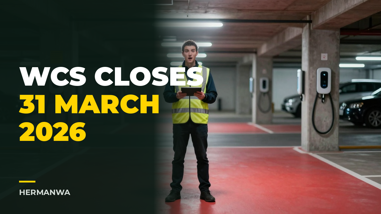 UK Workplace Charging Scheme Closes 31 March 2026 — £350 Per Socket, 40-Socket Cap, Then Gone