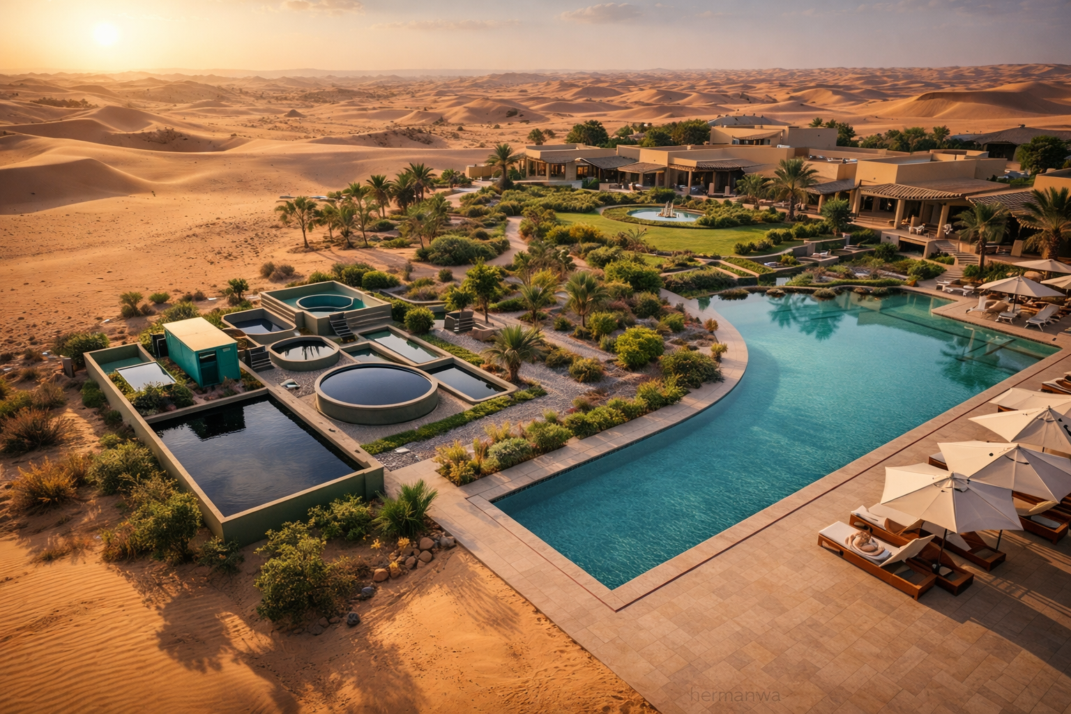 Water Conservation Desert Hotels