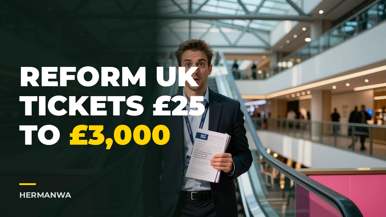 What £3,000 Reform UK Tickets Mean for Deal Access